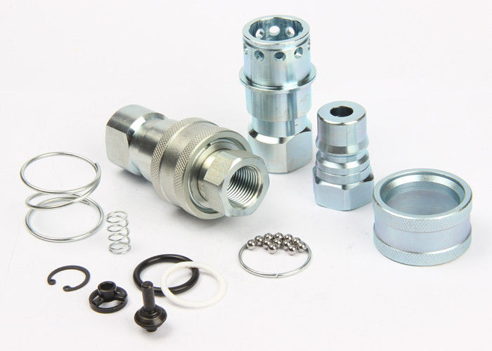 Steel Hydraulic Quick Connect Couplings , TEMA TH Type Quick Disconnect