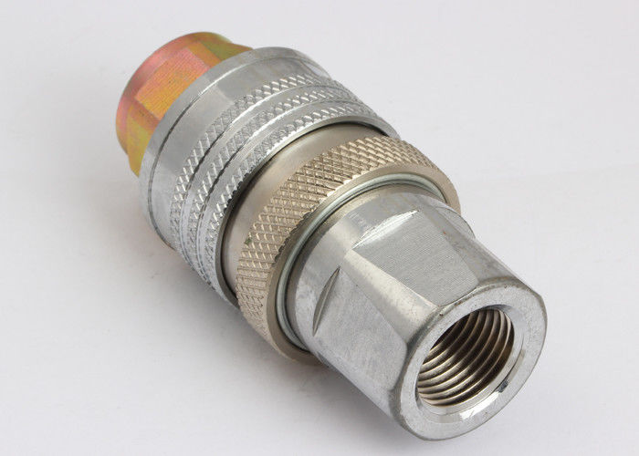 Carbon Steel Hydraulic Quick Connect Couplings , LSQTM Hydraulic Quick