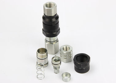All Fluid Non - Spill Flat Face Hydraulic Connectors LSQ-VEP Thread Locked Type
