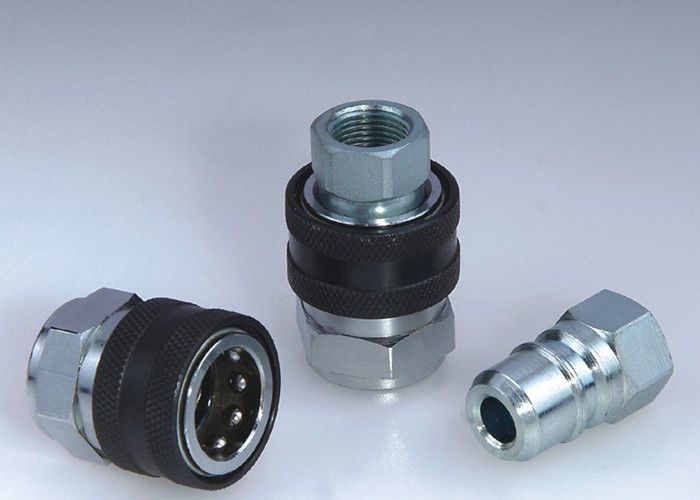 TEMA KEW Type High Flow Hydraulic Quick Couplers , Non Valve High