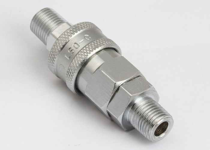Material Optional Air Quick Disconnect Couplings In Carbon Steel Chrome