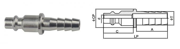 Interchangeable Pneumatic Quick Connect Coupling Miniature ISO 6150B Standard